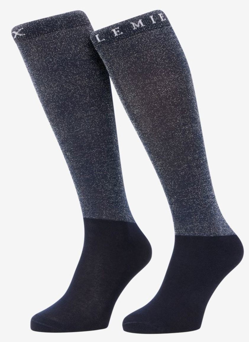 Navy LeMieux Brilliance Competition Sock