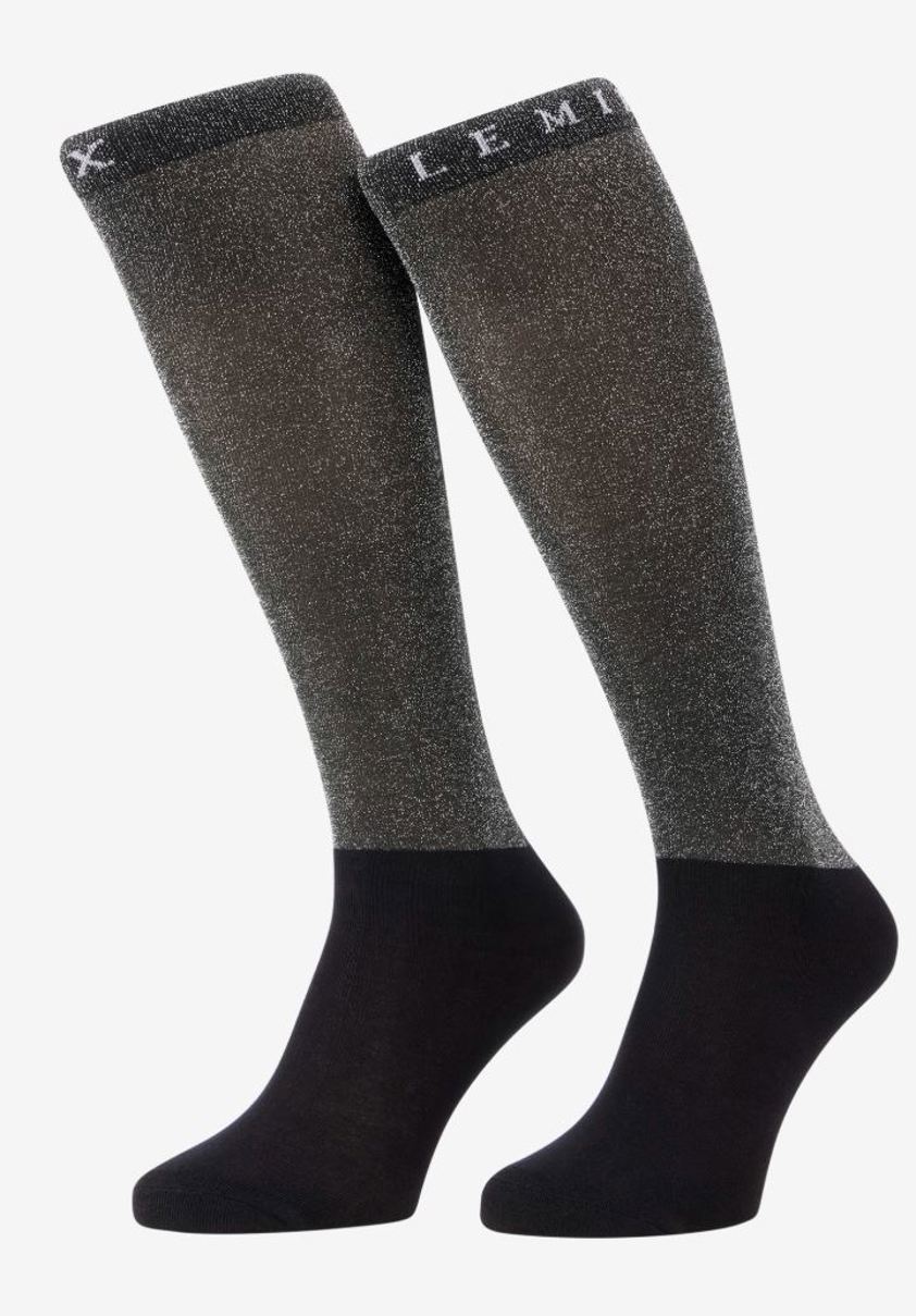 Black LeMieux Brilliance Competition Sock
