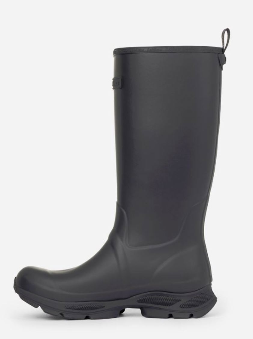 Black LeMieux Mens Ultra Stride Wellington Boots