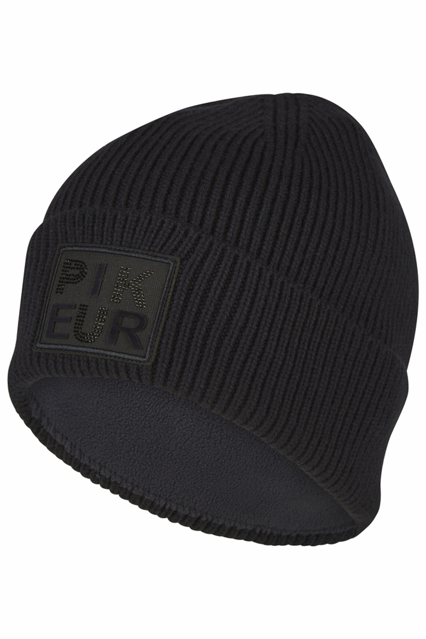 Black Pikeur Beanie Hat