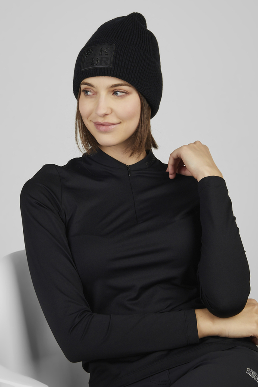 Black Pikeur Beanie Hat