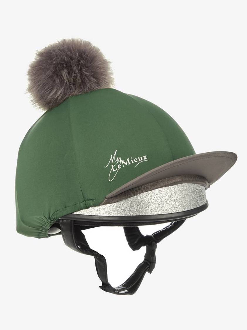 Hunter Green LeMieux Pom Pom Hat Cover