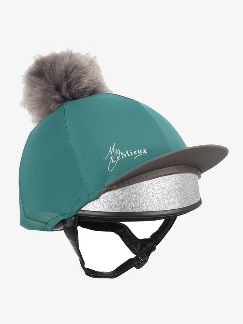 Peacock LeMieux Pom Pom Hat Cover