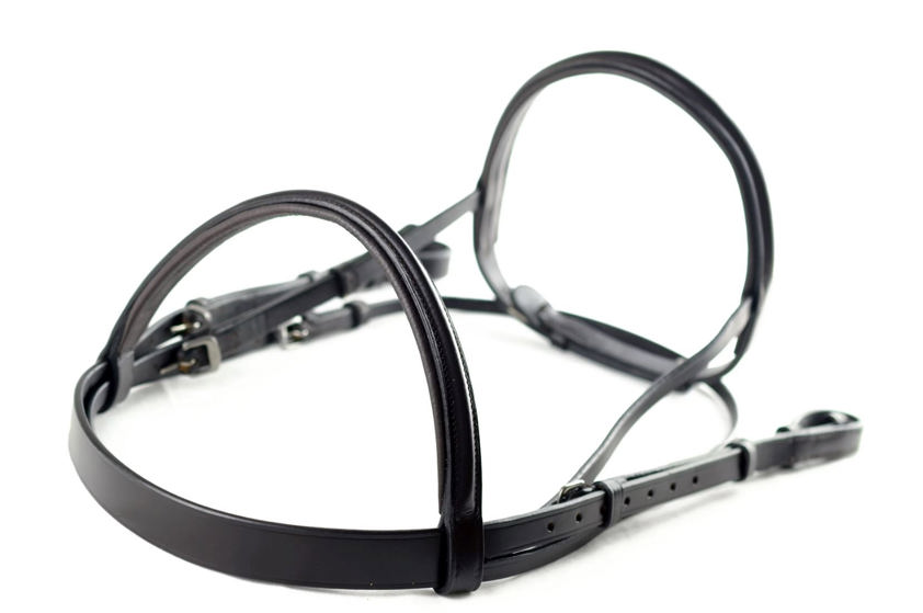 Black Ascot Show Bridle