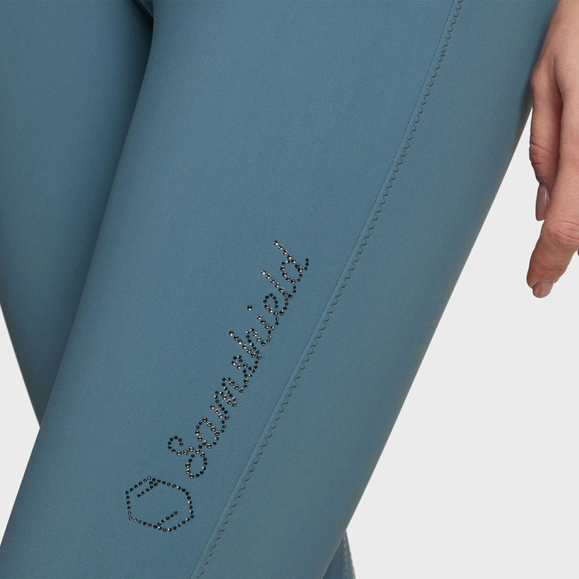 Stormy Sea Samshield Claranova Knee Grip Breeches