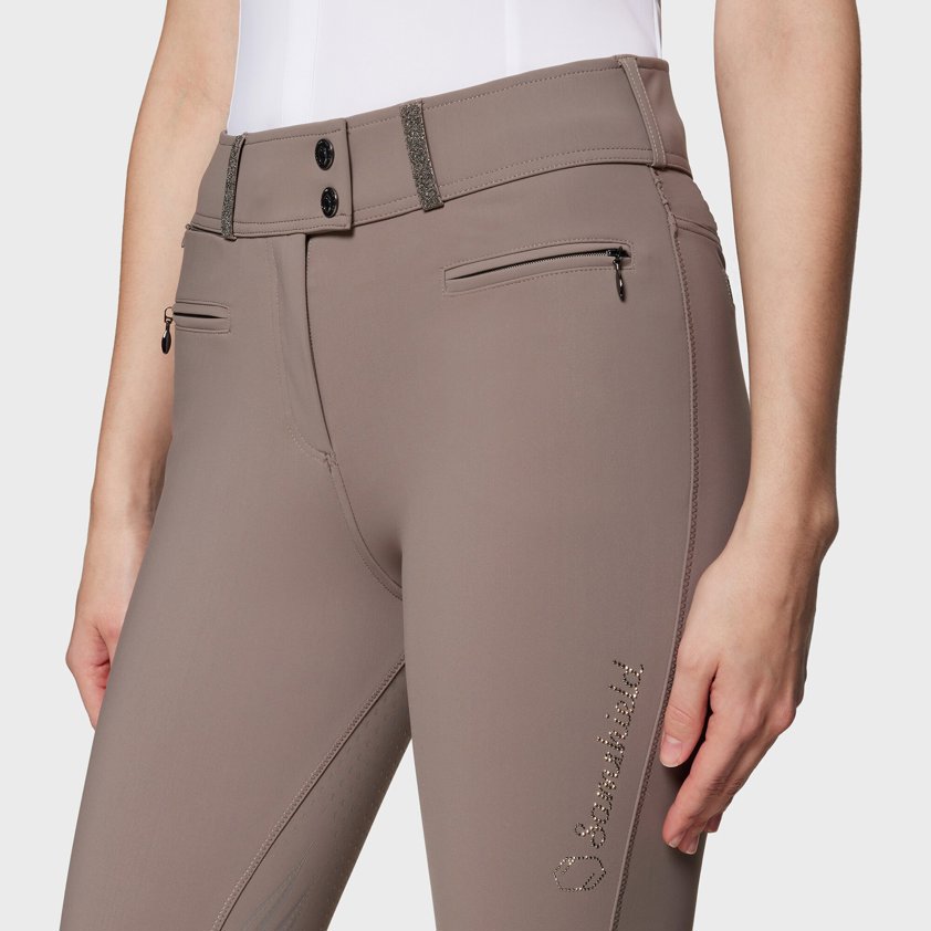 Volcanic Rock Samshield Claranova Knee Grip Breeches