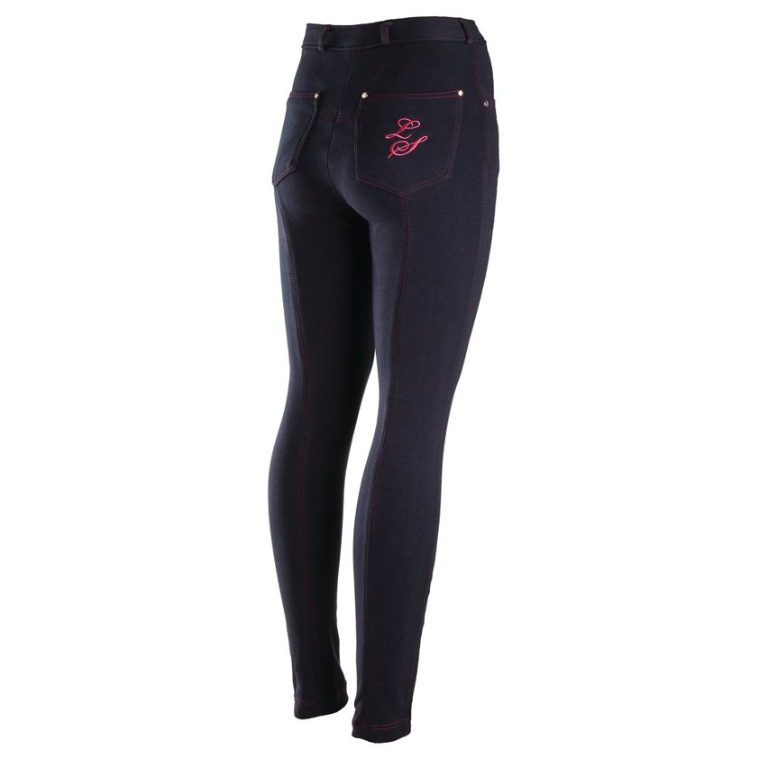 Black/Gold Legacy Junior Contrast Jodhpurs