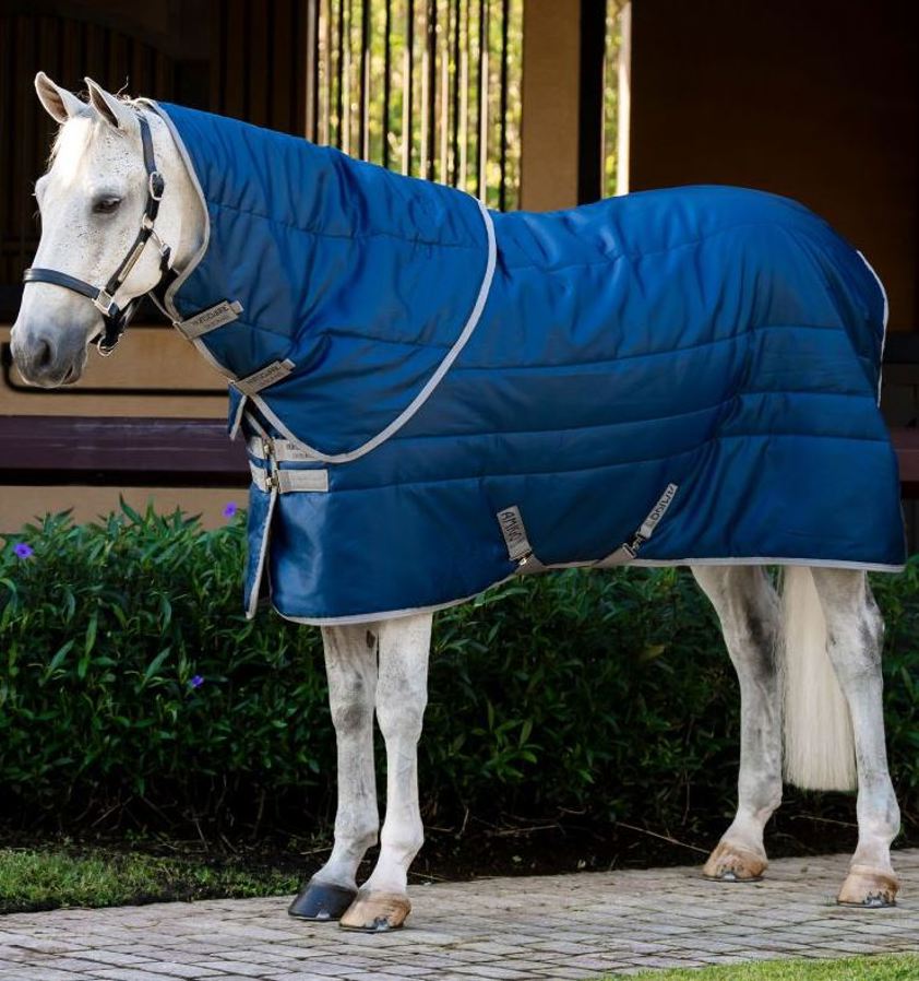 Navy/Titanium Grey Amigo Ripstop Insulator Plus Stable Rug 350g