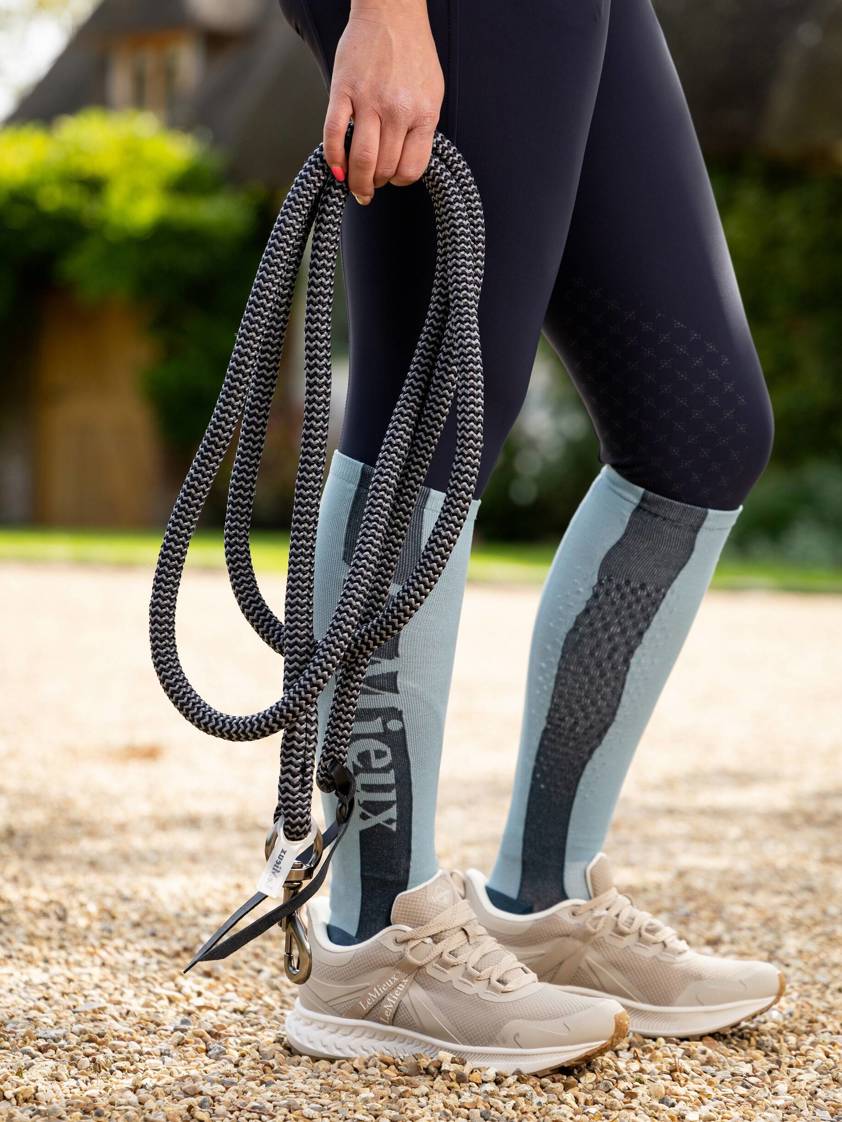 Navy/Grey LeMieux Training Leadrope