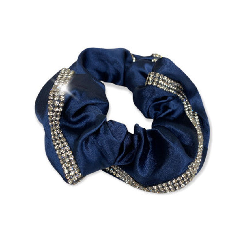 Navy Equetech Hair Scrunchie