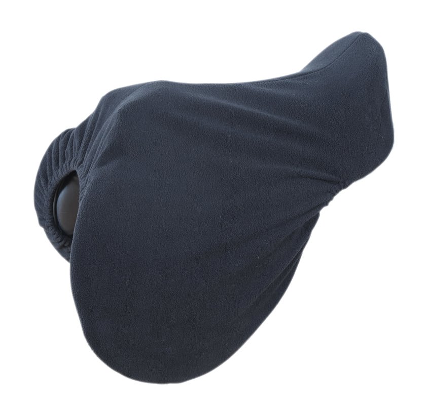 Black Bridleway Fleece Saddle Cover