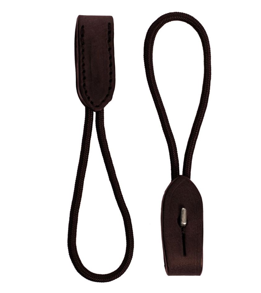 Dark Brown Equestro Pelham Rope Roundings