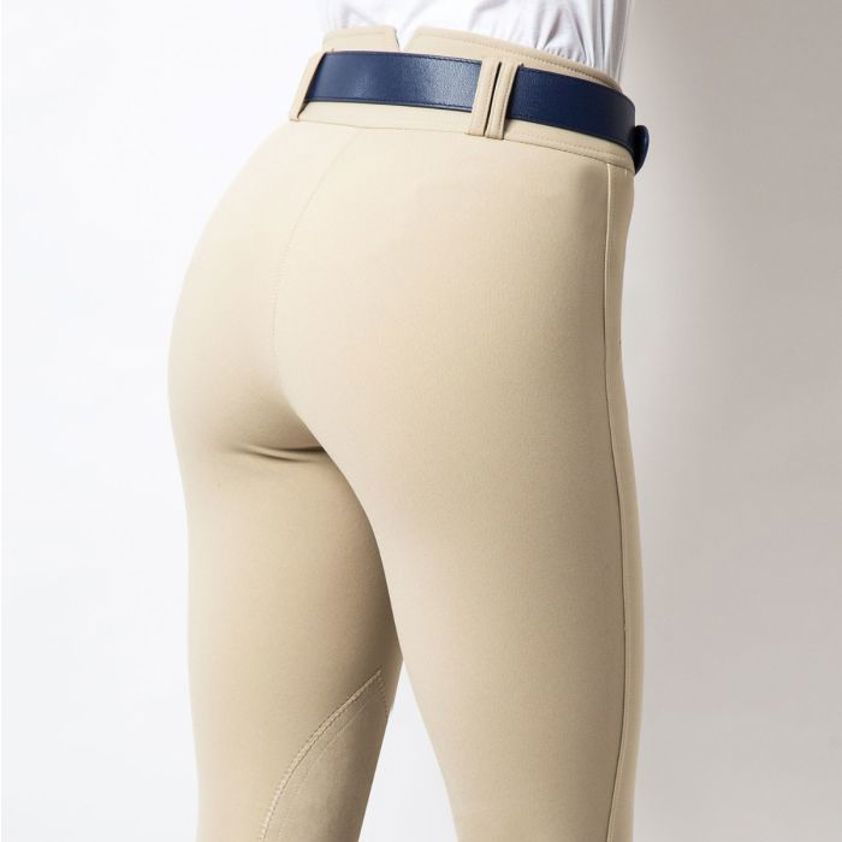 Beige Equetech Ladies Foxhunter Hybrid Breeches