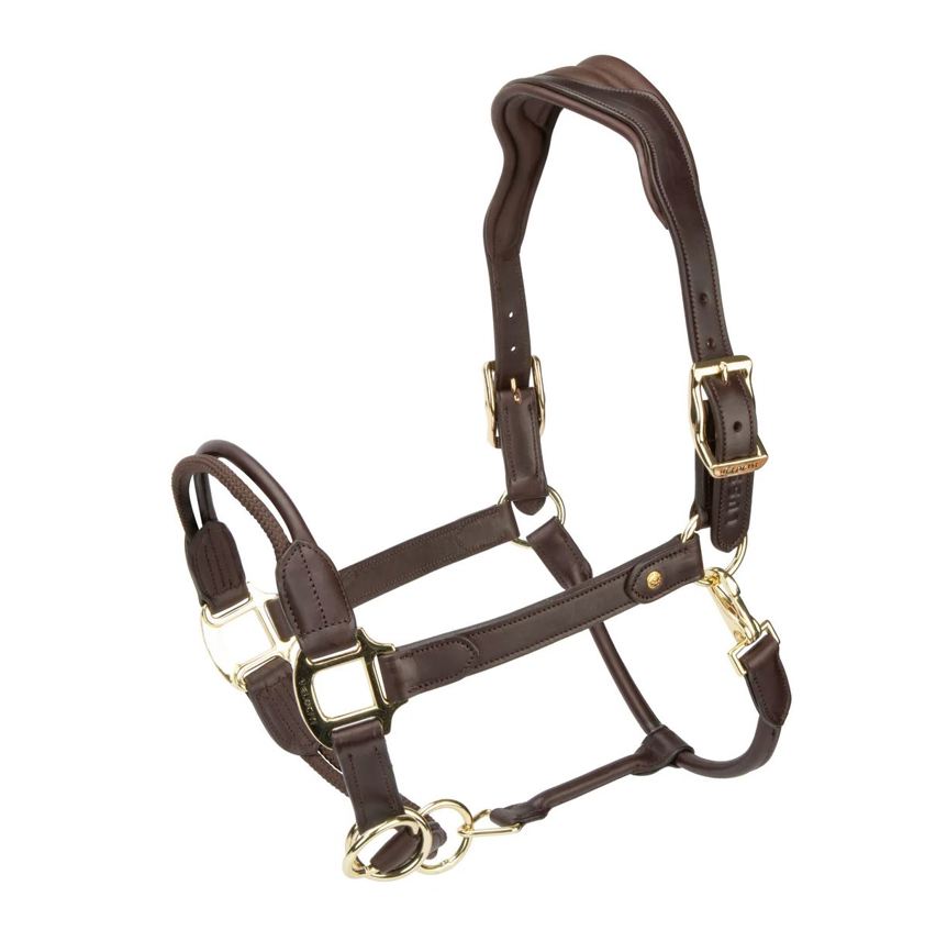 Havana Velociti Lusso Soria Control Leather Headcollar