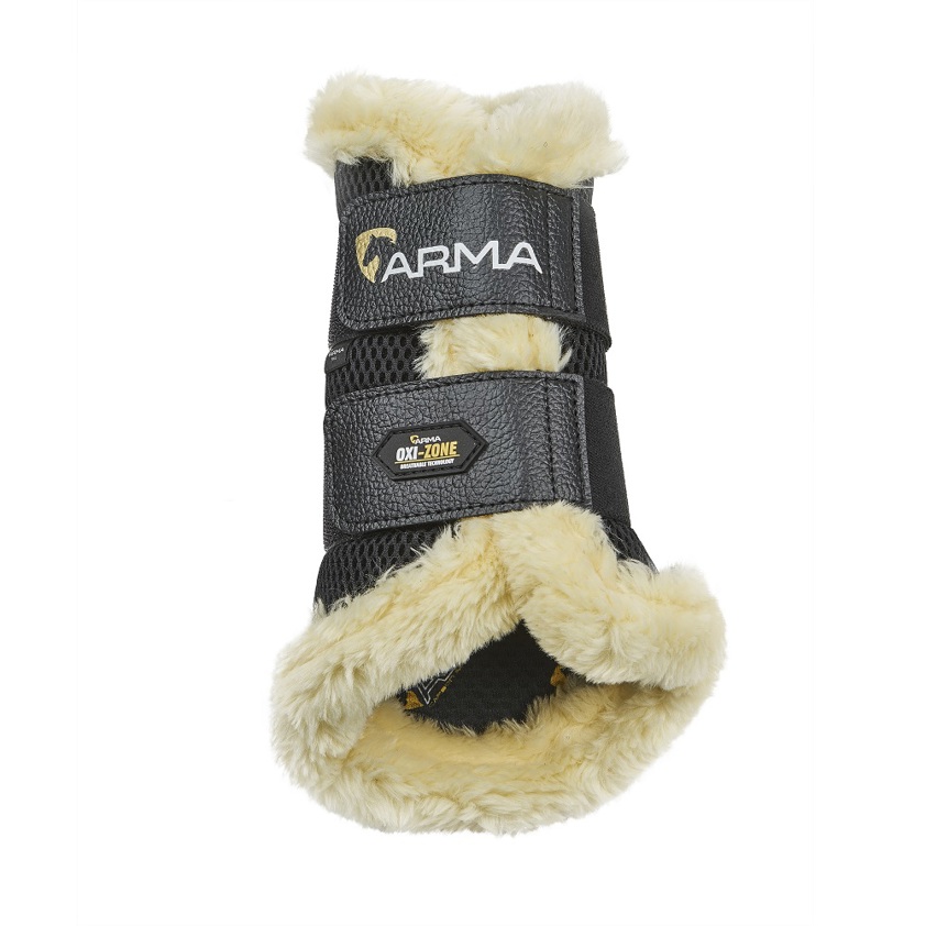 Black Arma Oxi-Zone SupaFleece Brushing Boots