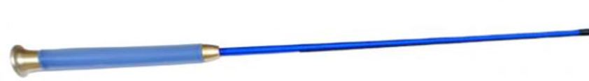 Royal Blue Gel Handle Short Whip