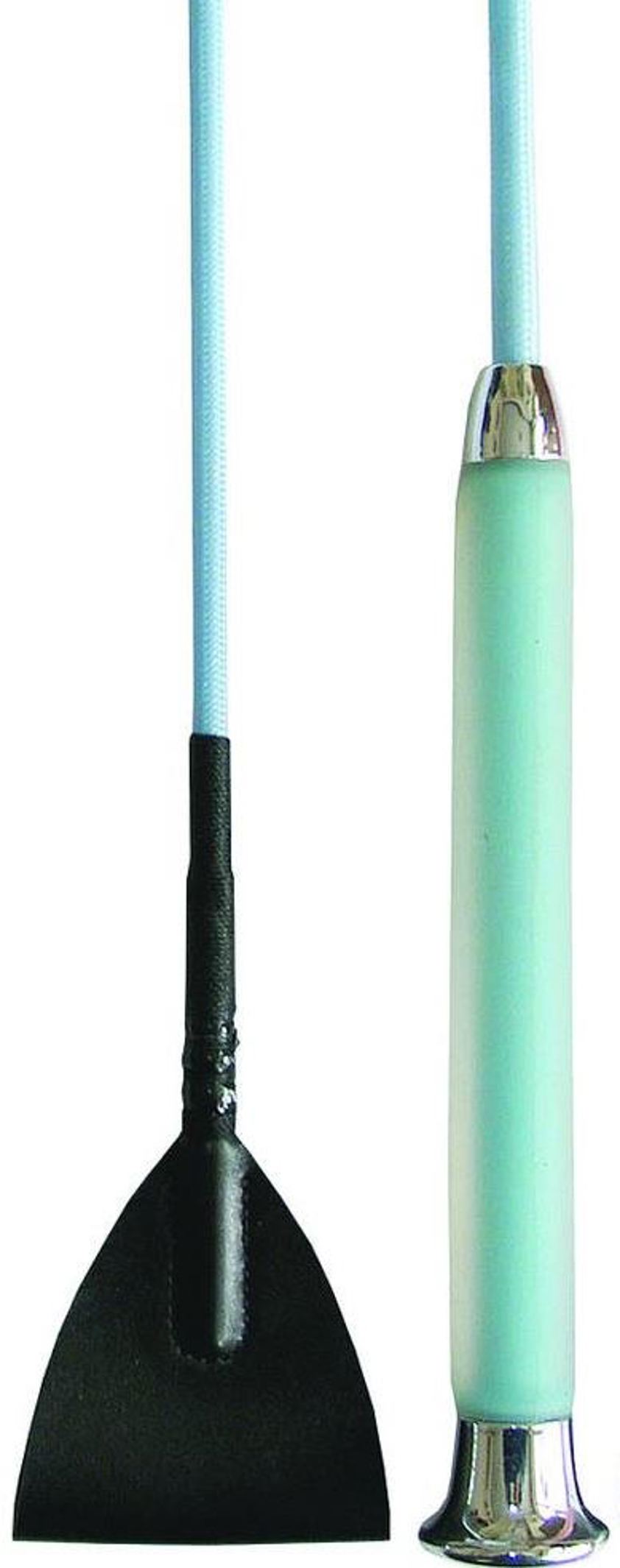 Baby Blue Gel Handle Short Whip