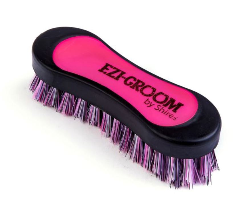 Pink Ezi-Groom Face Brush