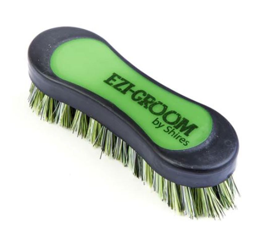 Lime Green Ezi-Groom Face Brush