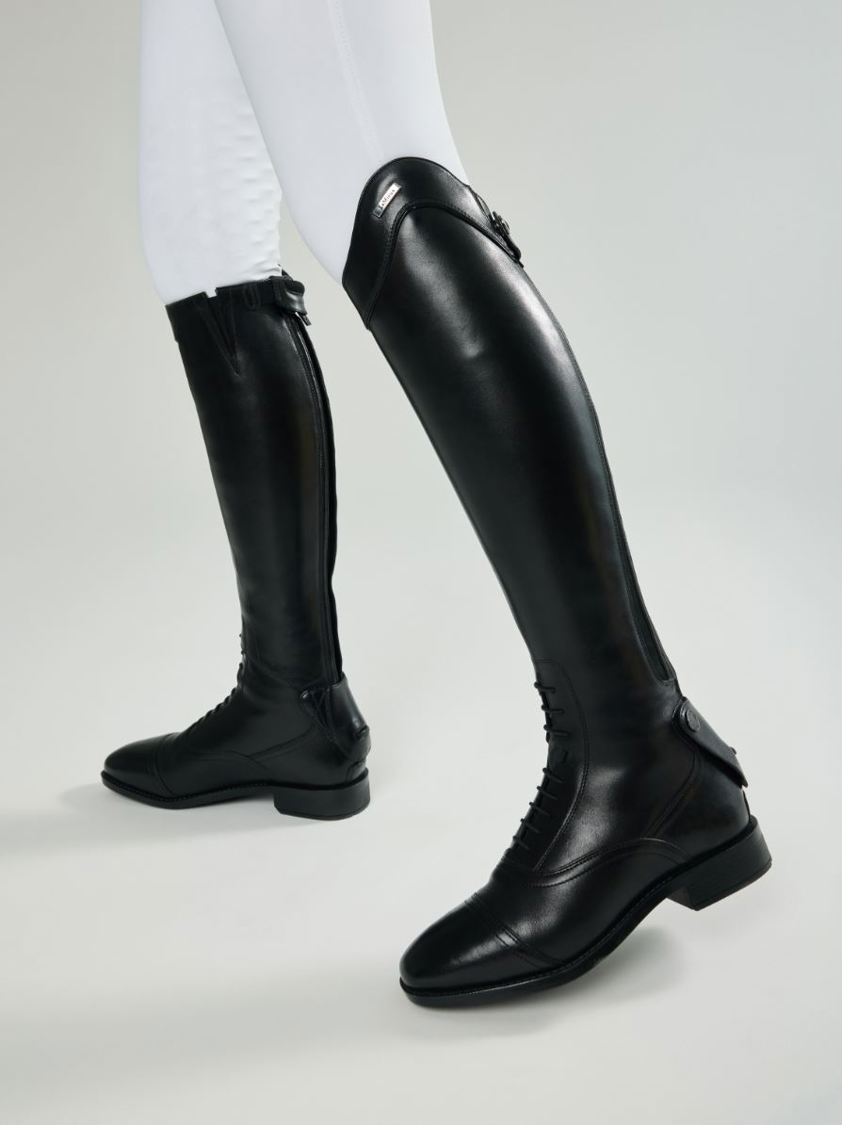 Black LeMieux Field Riding Boots