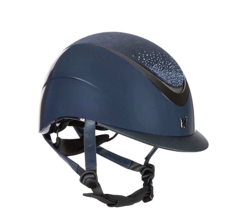 Navy Karben Ariel Ellipse SP Riding Hat