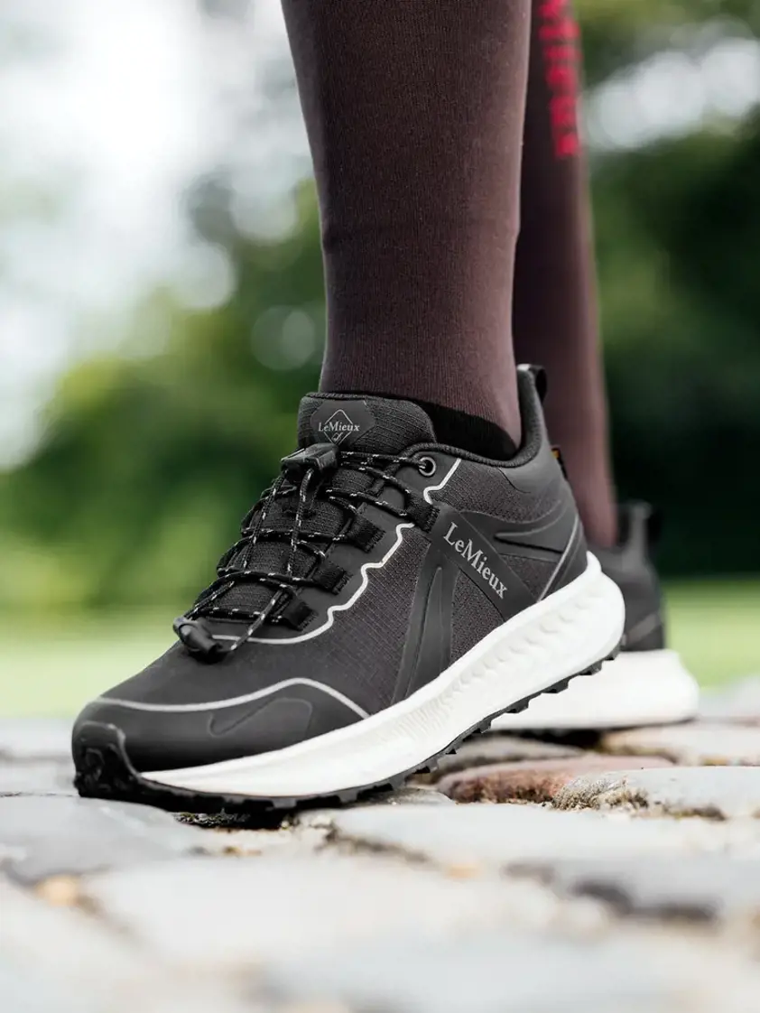 Black LeMieux Trax Sport Waterproof Trainer