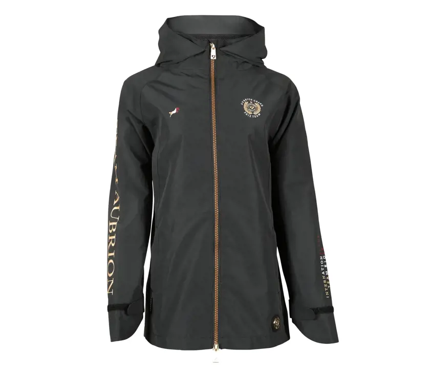 Black Aubrion Team Waterproof Jacket - YR