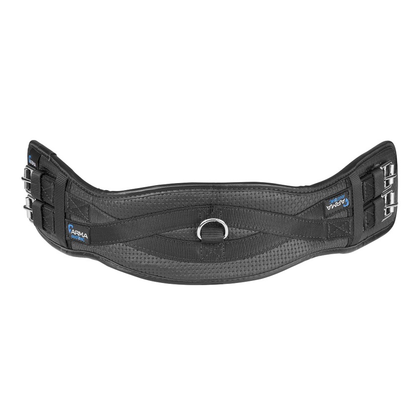 Black Arma Anti-Chafe Dressage Girth