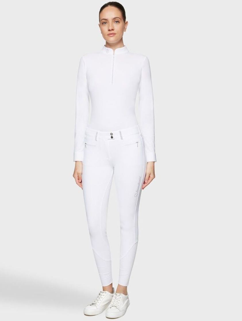 White Samshield Adele Breeches