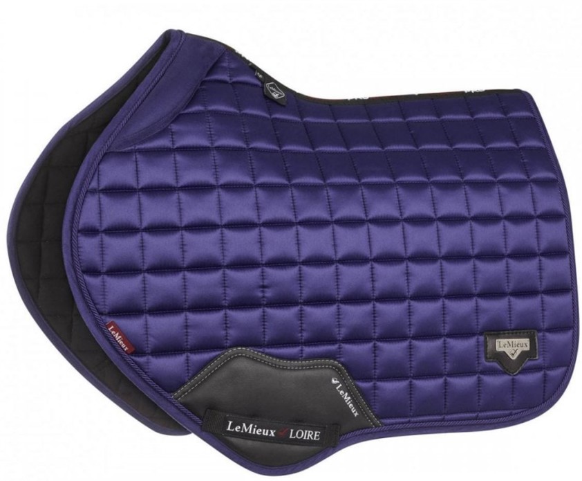 Ink Blue LeMieux CC Loire Satin Saddlecloth