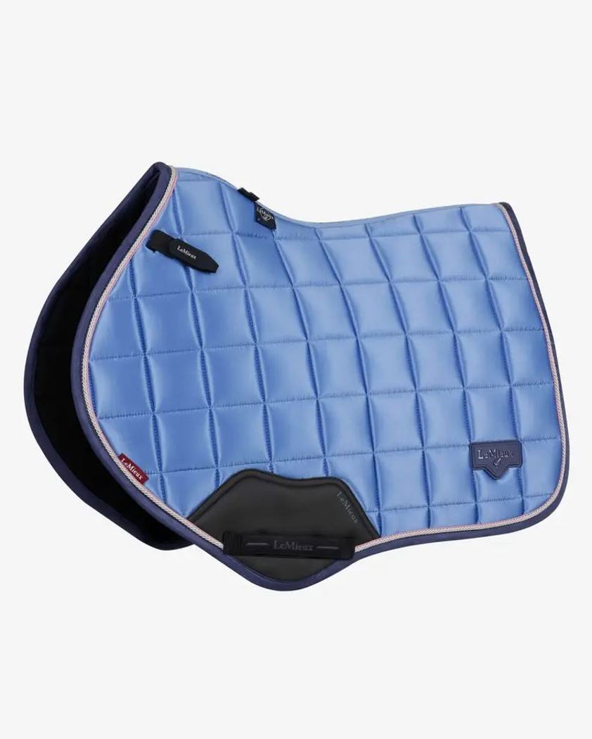 Powder Blue LeMieux CC Loire Satin Saddlecloth