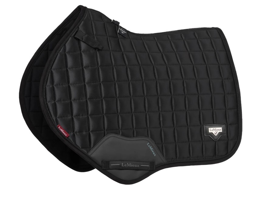 Black LeMieux CC Loire Satin Saddlecloth