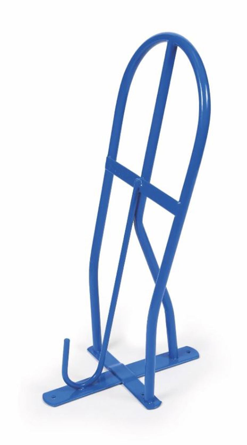 Blue Shires Saddle Rack