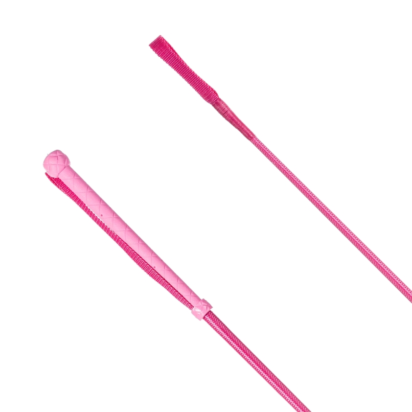 Pink Neon Braid Riding Whip