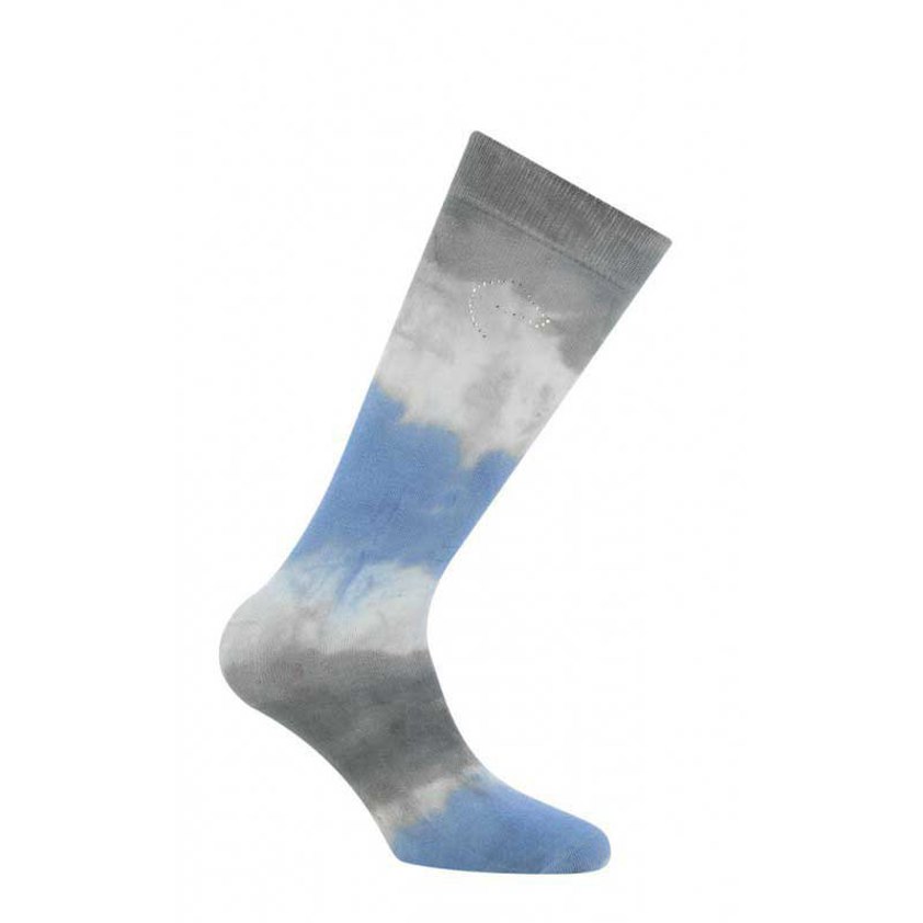 Marine/Grey Equitheme Havana Socks