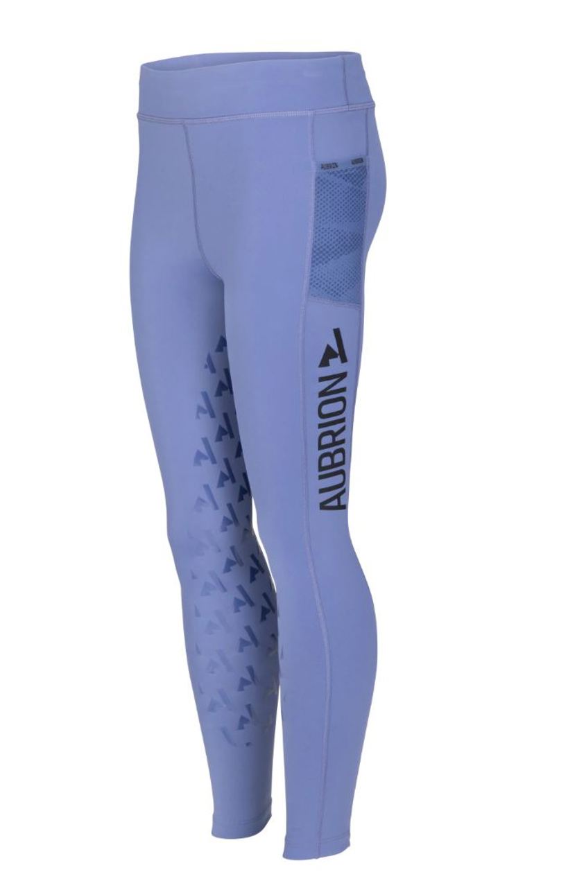 Purple Aubrion Non-Stop Riding Tights - Yr