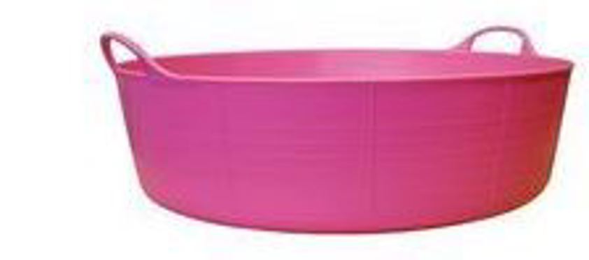 Hot Pink Tubtrug Shallow 15L