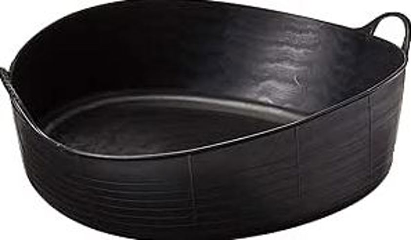 Black Tubtrug Shallow 15L