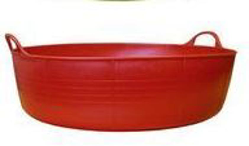 Red Tubtrug Shallow 15L