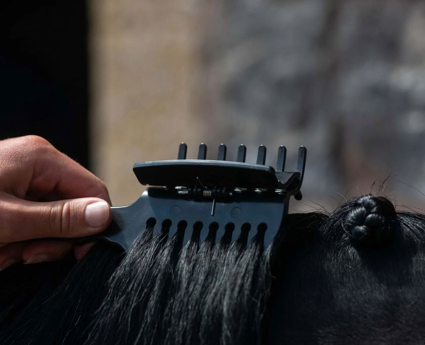 Black Smart Grooming Perfect Plaits Comb