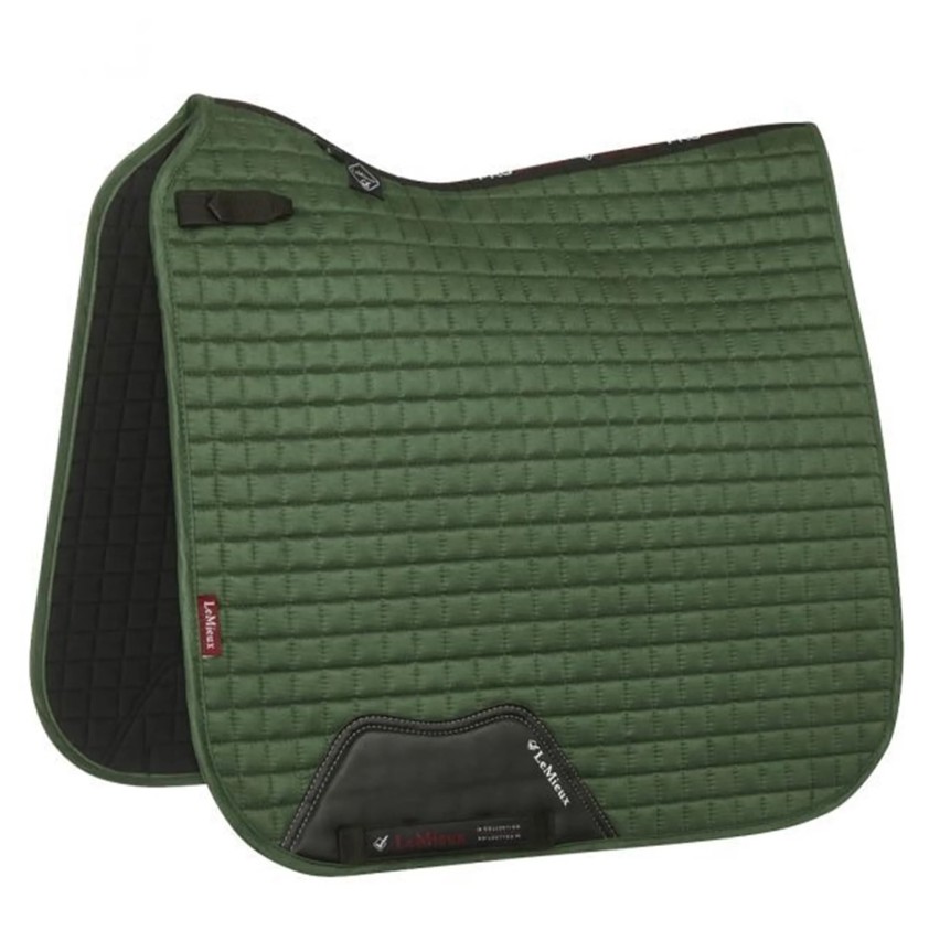 Hunter Green LeMieux Dressage Suede Saddlecloth
