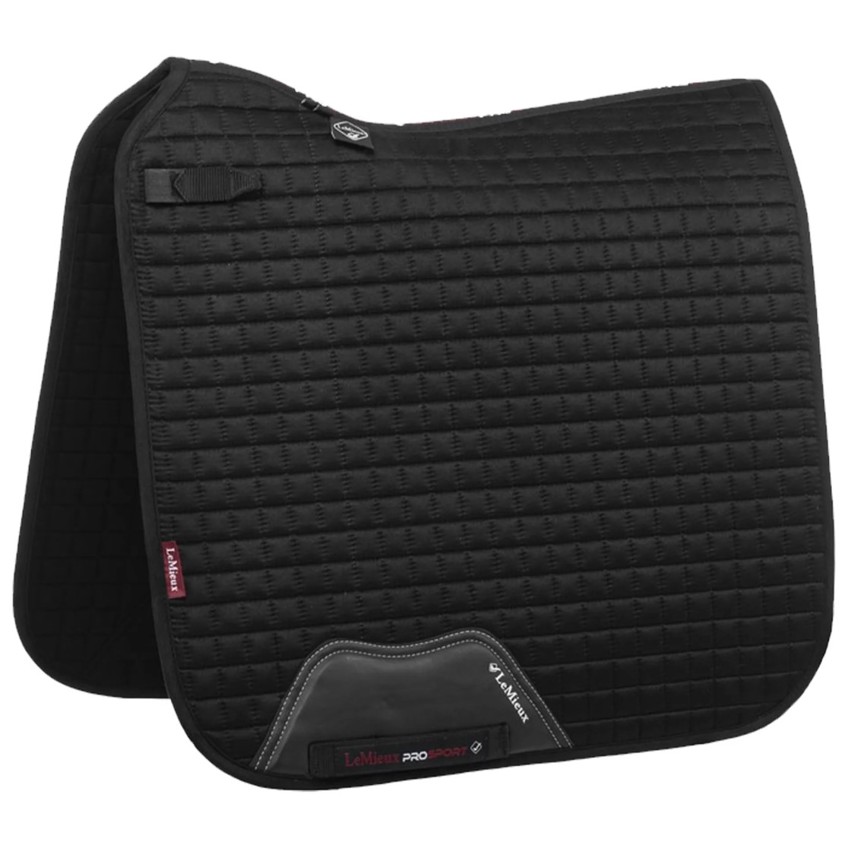 Black LeMieux Dressage Suede Saddlecloth