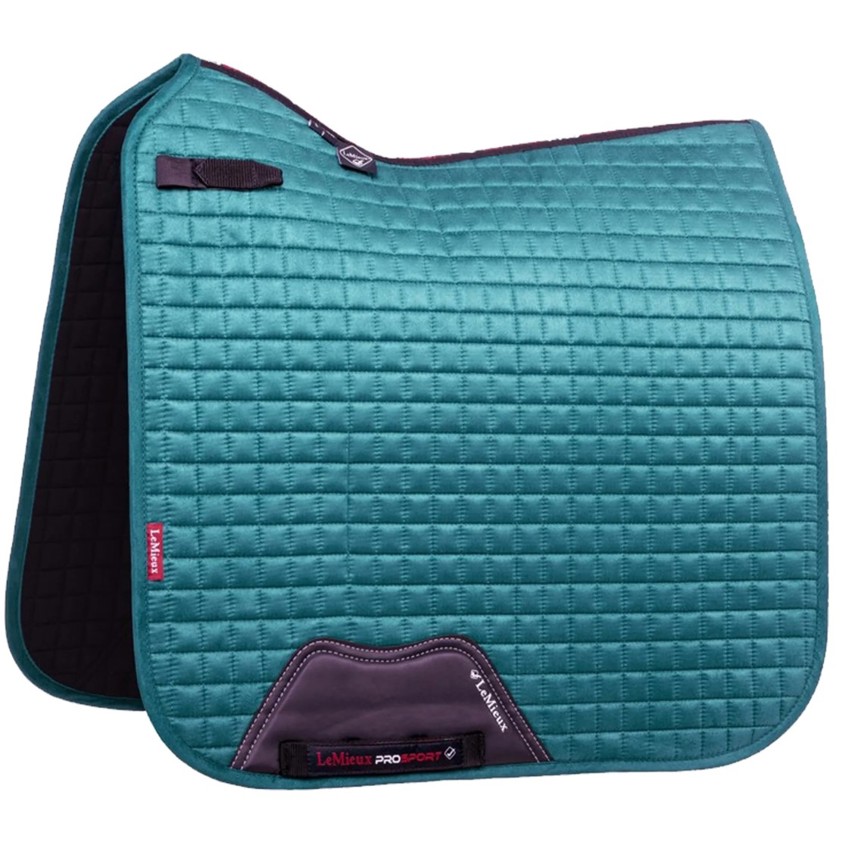 Peacock LeMieux Dressage Suede Saddlecloth