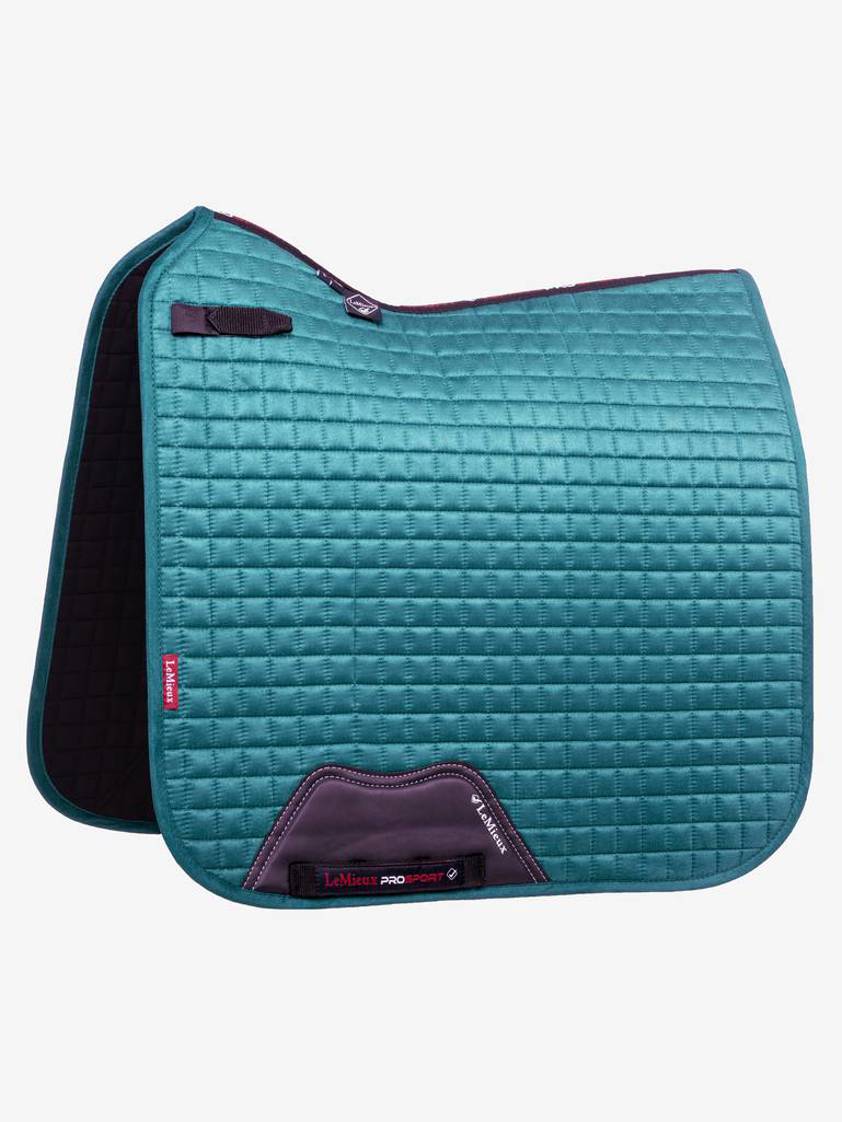 Peacock LeMieux Dressage Suede Saddlecloth