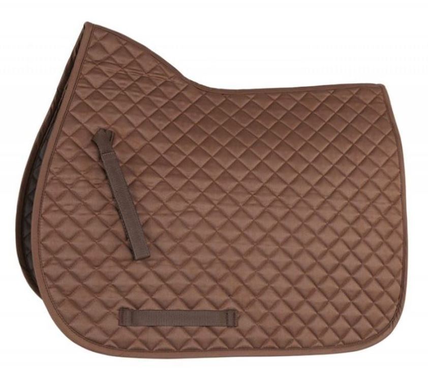Brown Quick Dry Quilted Saddlecloth