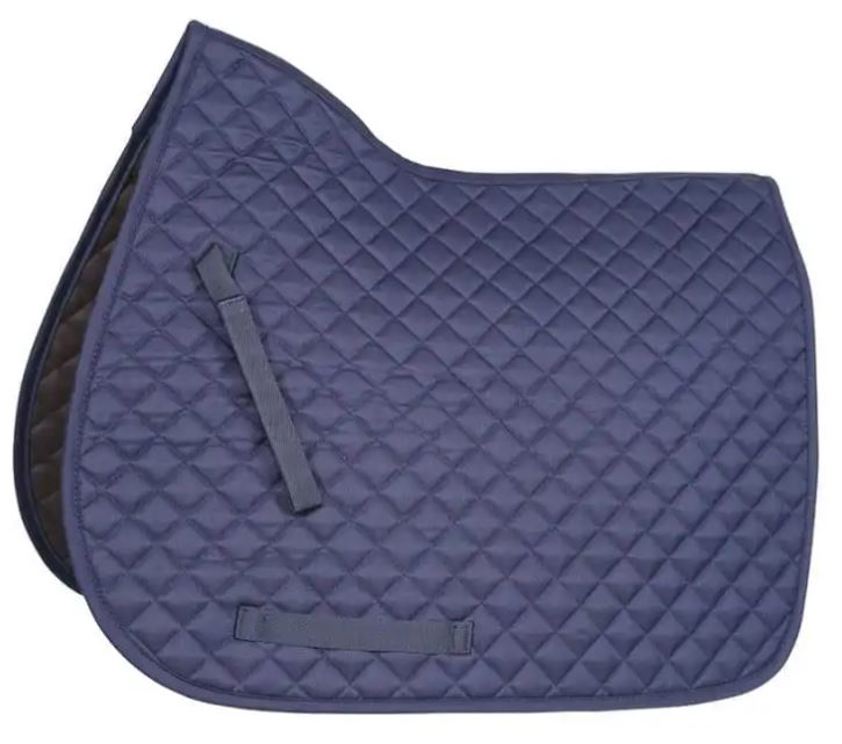 Navy Quick Dry Quilted Saddlecloth