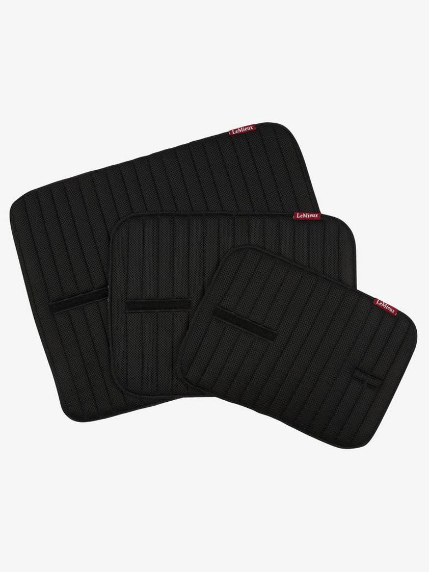 Black LeMieux Memory Foam Bandage Pads