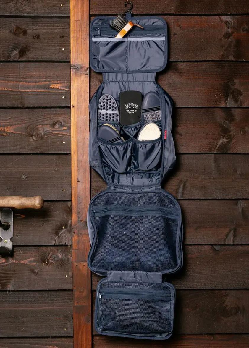 Navy LeMieux Fold Down Pocket Organiser
