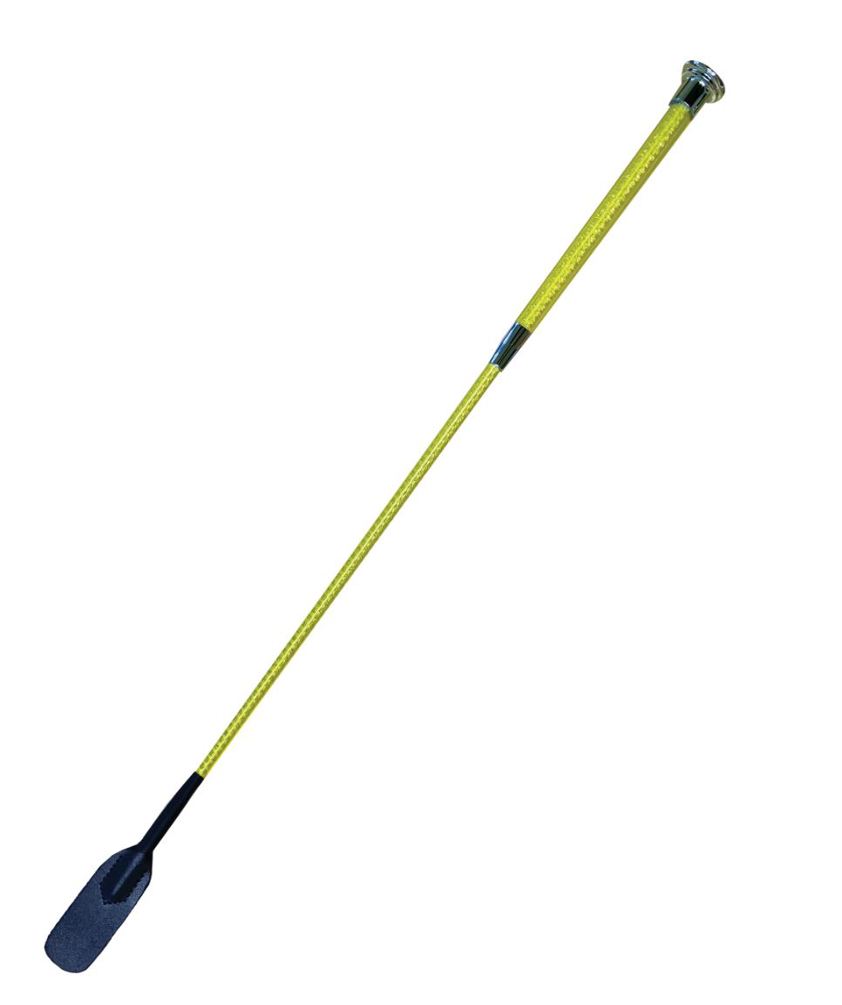 Hi Vis Yellow Woof Wear Gel Fusion Riding Whip