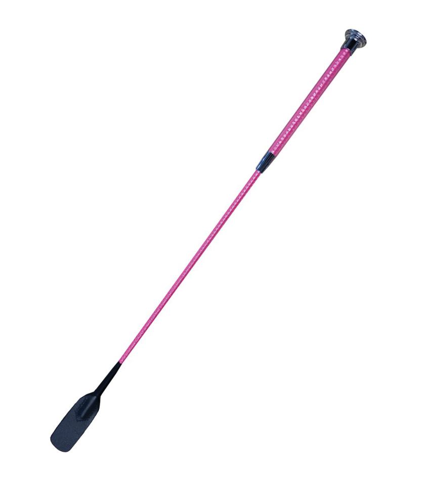 Hi Vis Pink Woof Wear Gel Fusion Riding Whip